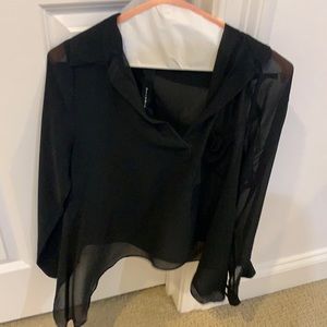 Women’s Black Blouse